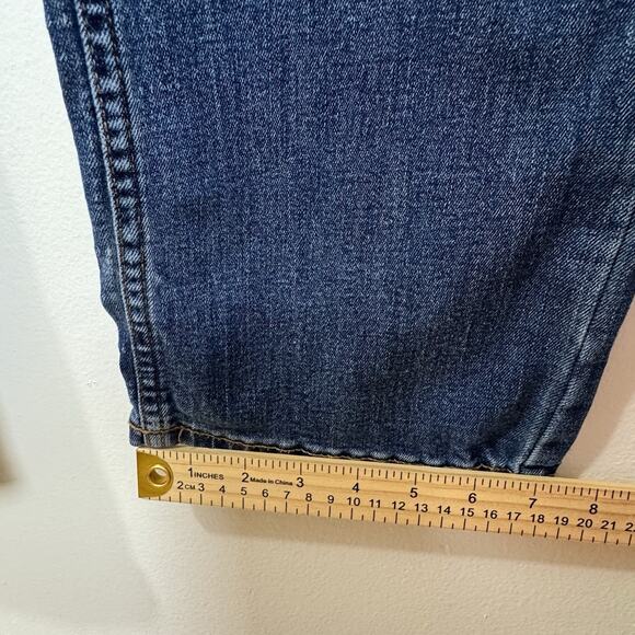 EDDIE BAUER Men’s Jeans 34x34 Classic Fit Straight Leg Stretch Denim Medium Wash - Picture 6 of 12